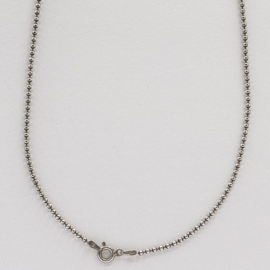 24 inch sterling Ball chain P47.N61.