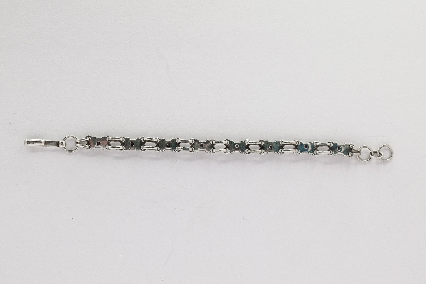 vintage 7.5 inch amethyst bracelet P47.N61.