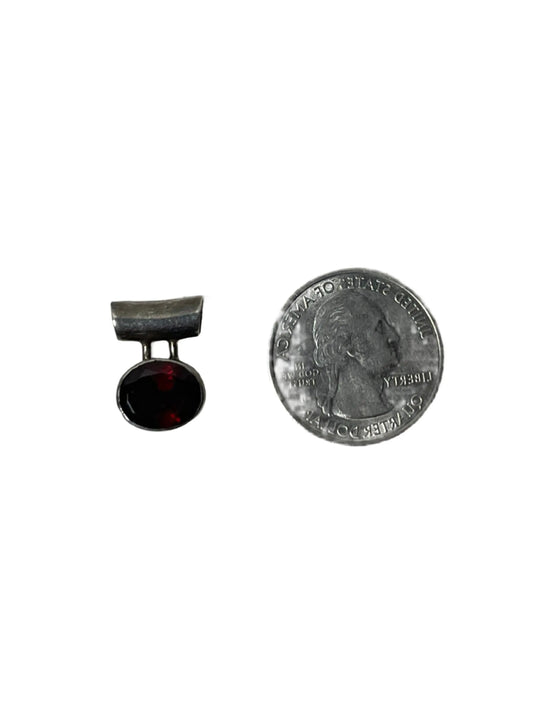 vintage garnet pendant My Store