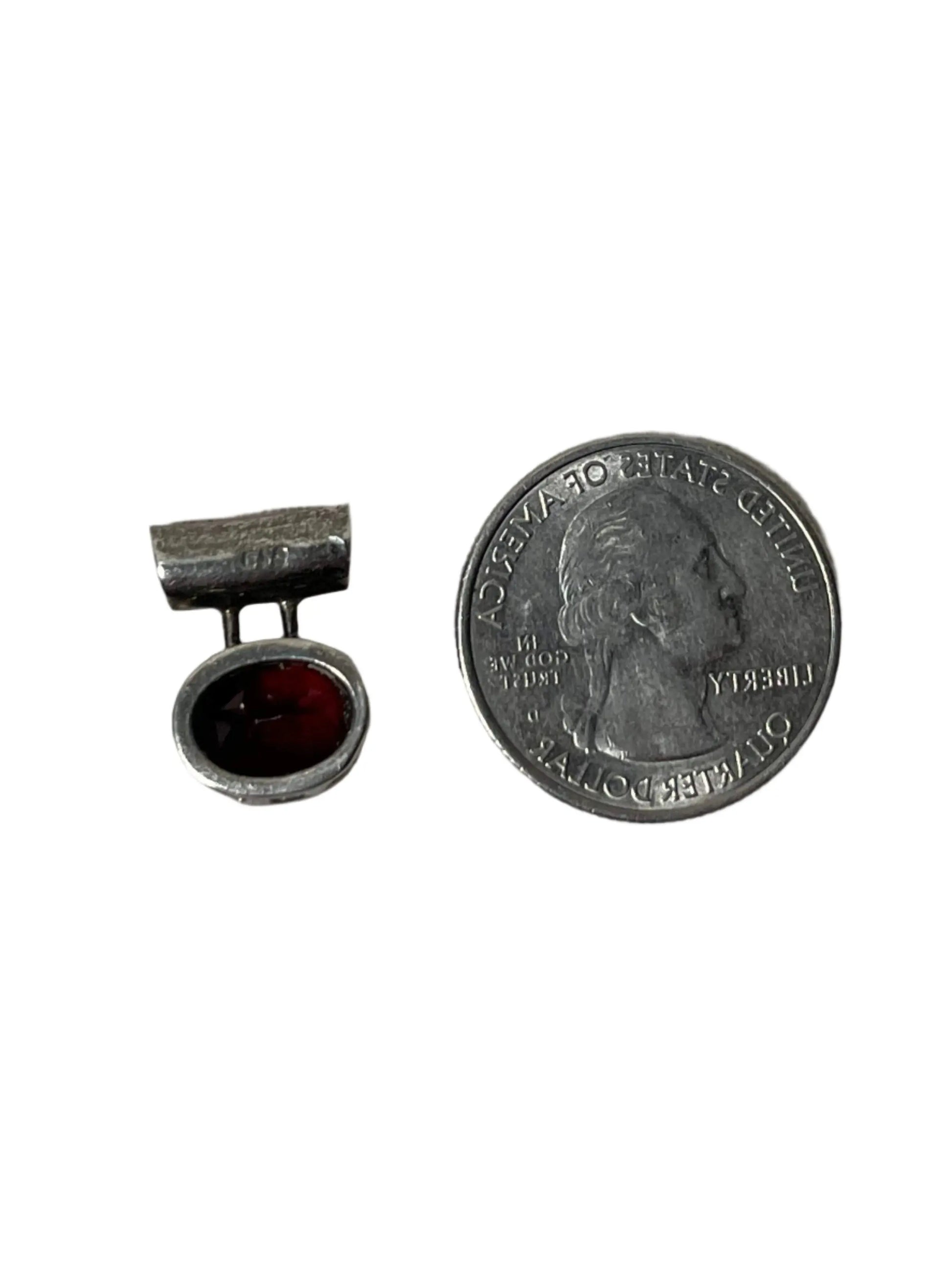 vintage garnet pendant My Store