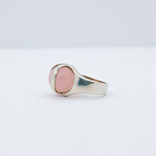 vintage rose quartz ring P47.N61.