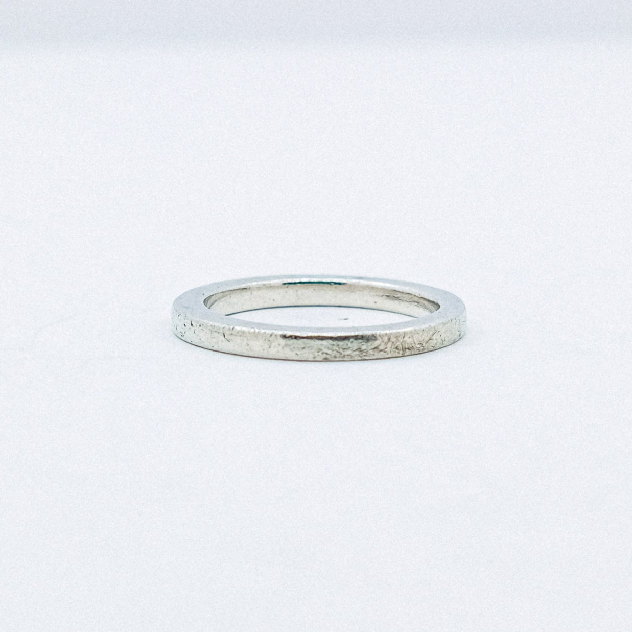 silver brutalist ring P47.N61.