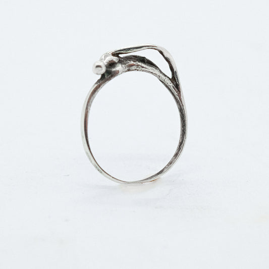 vintage abstract nude man ring P47.N61.