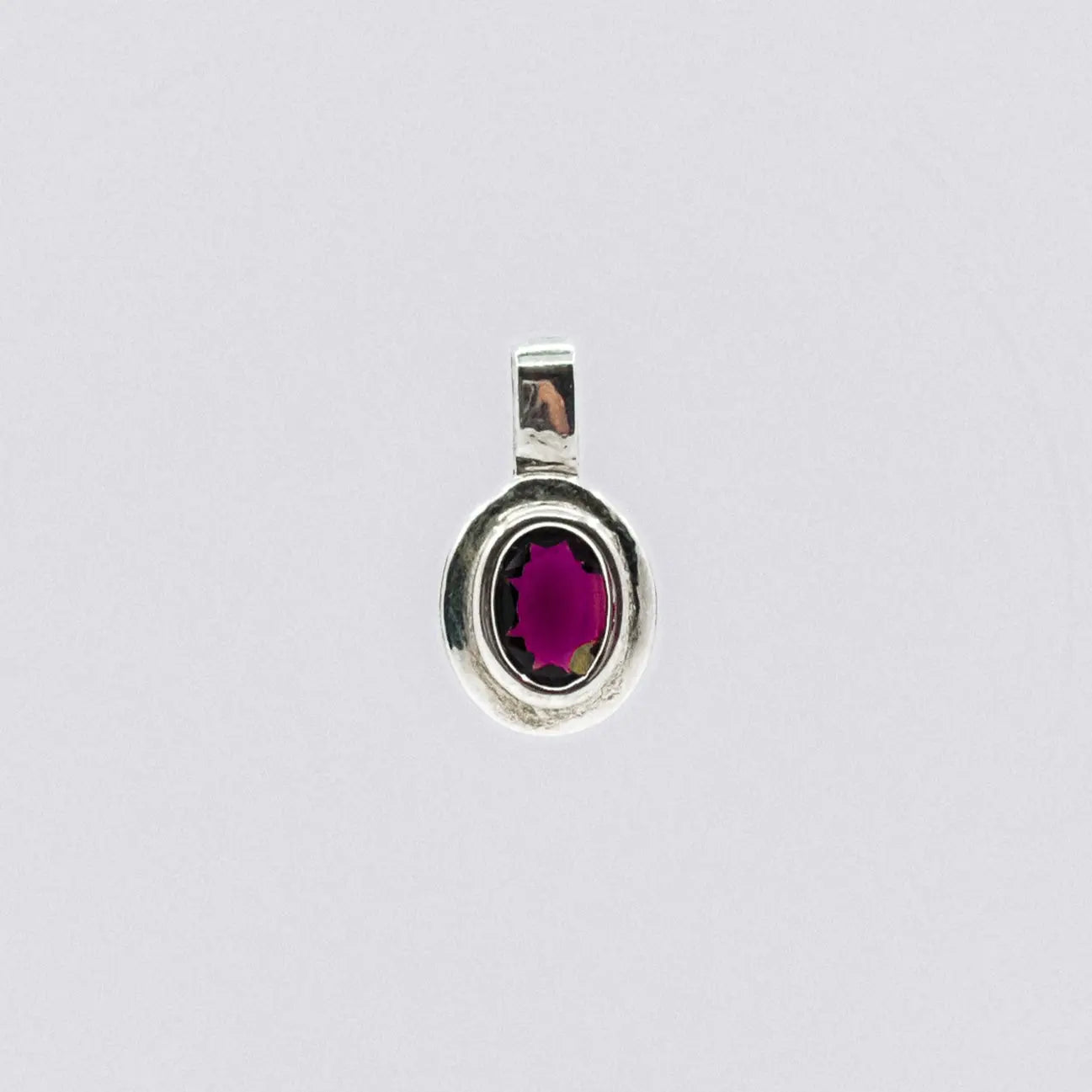 vintage dark amethyst pendant My Store