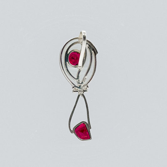 vintage garnet mystic charm My Store