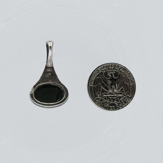 black onyx pendent P47.N61.