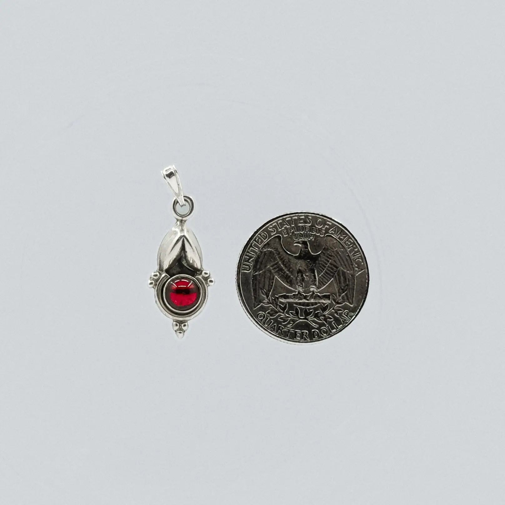 vintage garnet charm My Store