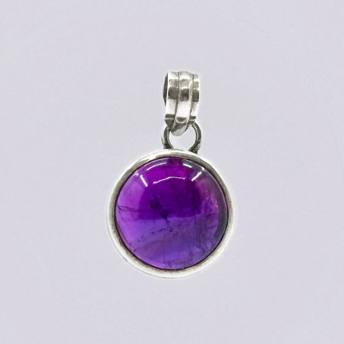 vintage amethyst pendant My Store