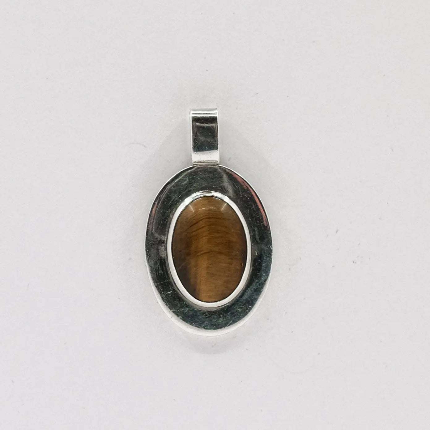 vintage tigers eye pendant My Store