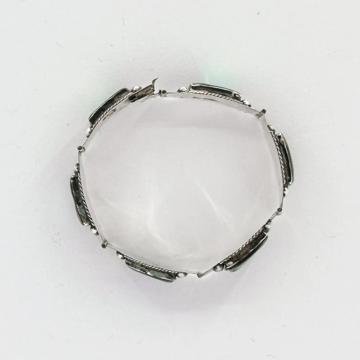 vintage abalone panel bracelet My Store