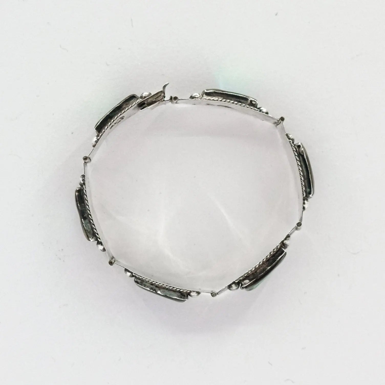 vintage abalone panel bracelet My Store