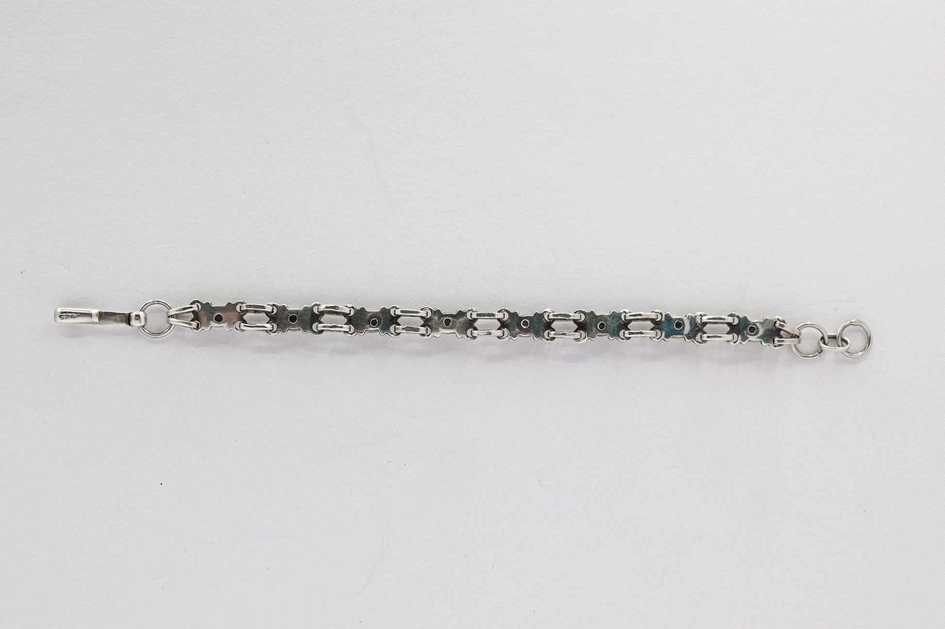 vintage 7.5 inch amethyst bracelet P47.N61.