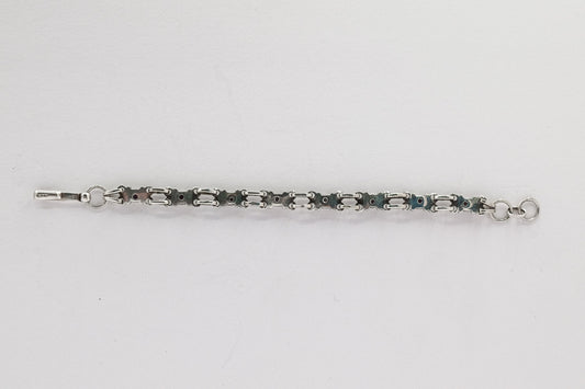 vintage 7.5 inch amethyst bracelet P47.N61.